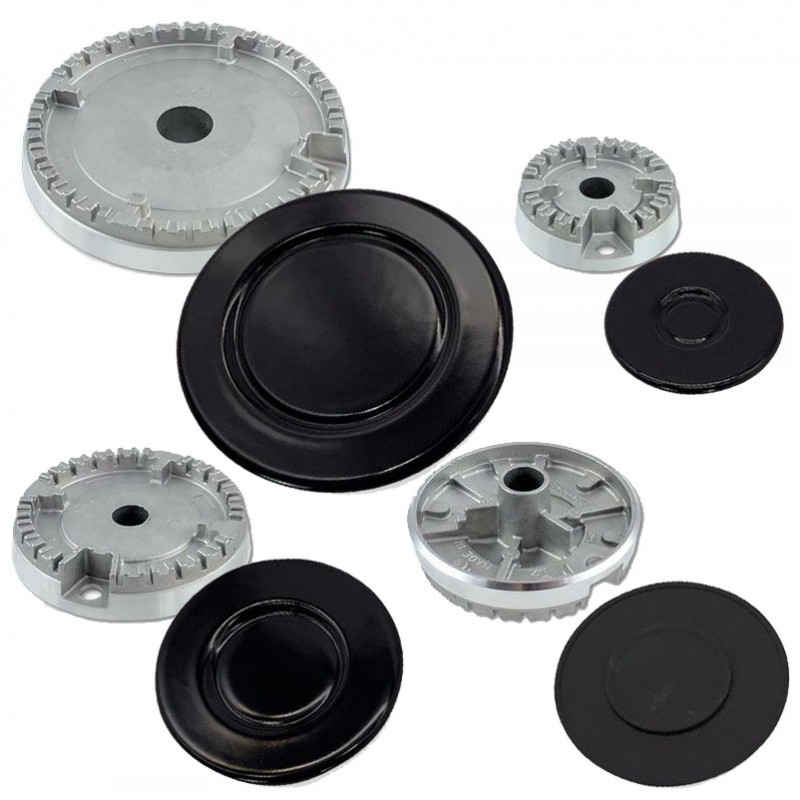 KIT BRUCIATORI SPARTIFIAMMA CUCINA HOTPOINT ARISTON INDESIT LOFRA 4 FUOCHI KIT BRUCIATORI SPARTIFIAMMA CUCINA HOTPOINT ARISTON INDESIT LOFRA 4 FUOCHI