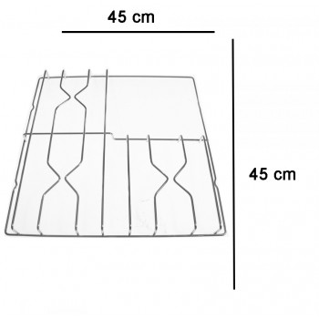 GRIGLIA CROMATA 3 FUOCHI + PIASTRA PER CUCINA REX ELECTROLUX ZANUSSI GRF270