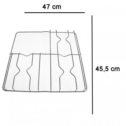 GRIGLIA CROMATA 3 FUOCHI + PIASTRA PER CUCINA TECNOGAS GRF256