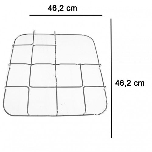 GRIGLIA CROMATA 3 FUOCHI + PIASTRA PER CUCINA SMALVIC GRF226