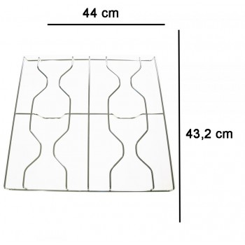 GRIGLIA CROMATA 4 FUOCHI PER CUCINA AREILOS GRF296