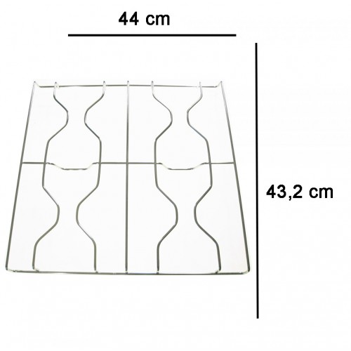 GRIGLIA CROMATA 4 FUOCHI PER CUCINA AREILOS GRF296