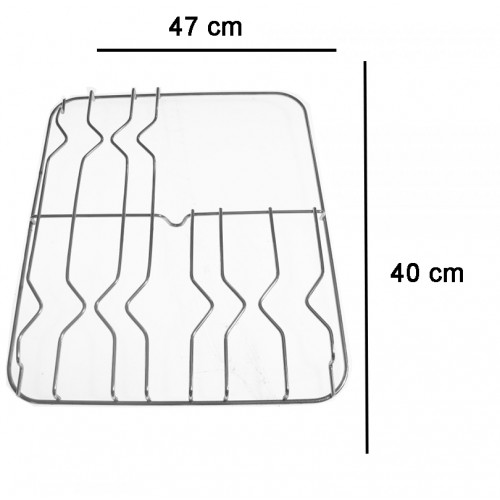 GRIGLIA CROMATA 3 FUOCHI + PIASTRA PER CUCINA NARDI GRF280