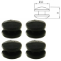 4 GOMMINI ANTIGRAFFIO PER GRIGLIE WHIRLPOOL GP08