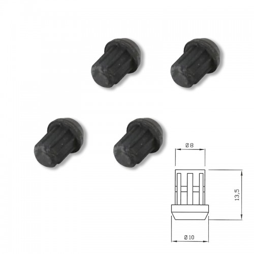 VENDITA ONLINE GOMMINI ANTIGRAFFIO GRIGLIA CUCINA FITTING FOSTER GP03