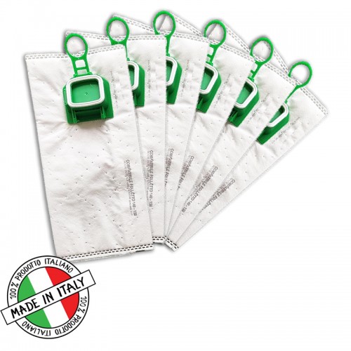 VENDITA ONLINE 12 SACCHETTI IN MICROFIBRA PER FOLLETTO VK 140 VK150