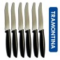 12 COLTELLI INTERAMENTE SEGHETTATI PUNTA TONDA TRAMONTINA INOX 12 COLTELLI INTERAMENTE SEGHETTATI PUNTA TONDA TRAMONTINA INOX