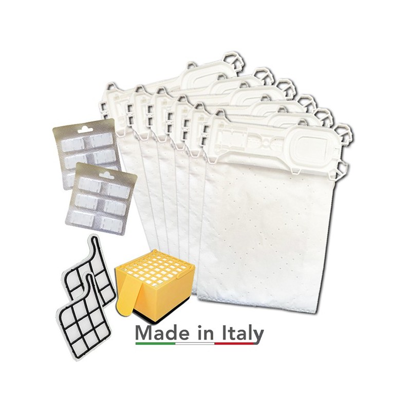 12 SACCHETTI + 12 PROFUMI + 2 FILTRO GRIGLIA + 1 FILTRO HEPA PER FOLLETTO VK 135 136 12 SACCHETTI + 12 PROFUMI + 2 FILTRO GRIGLIA + 1 FILTRO HEPA PER FOLLETTO VK 135 136
