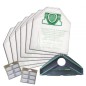 12 SACCHETTI + 12 PROFUMI + SPAZZOLA PER VORWERK FOLLETTO VK200 VK220S 12 SACCHETTI + 12 PROFUMI + SPAZZOLA PER VORWERK FOLLETTO VK200 VK220S