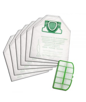 VENDITA ONLINE SACCHETTI + FILTRO PER VORWERK FOLLETTO VK200 VK220S