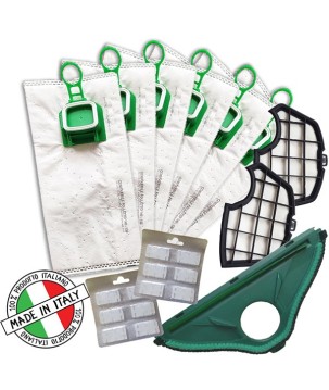 SACCHETTI PROFUMI FILTRI SPAZZOLA PER FOLLETTO VK 140 150