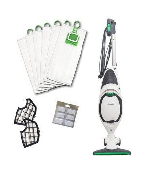 Vorwerk Folletto VK150 con Spazzola HD50 Nuova Compatibile | Aspirapolvere Revisionato