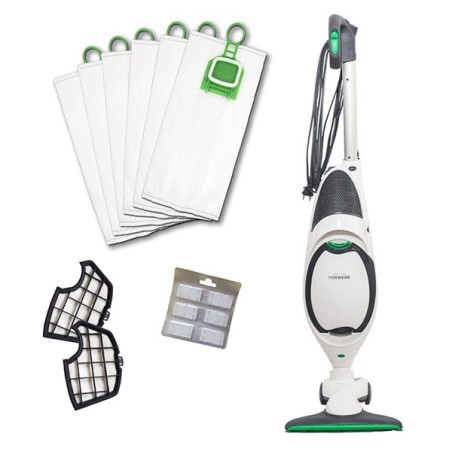 Vorwerk Folletto VK150 con Spazzola HD50 Nuova Compatibile | Aspirapolvere Revisionato