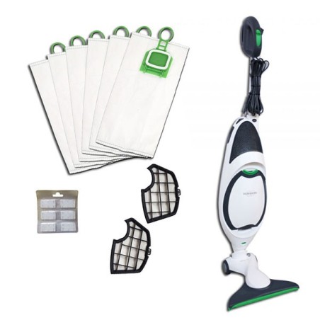 Vorwerk Folletto VK150 con Spazzola HD50 Nuova Originale | Aspirapolvere Revisionato
