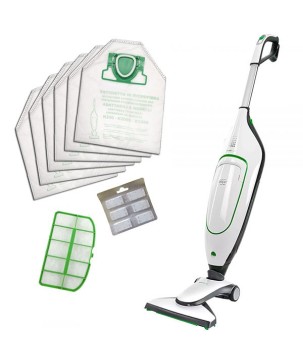 Vorwerk Folletto VK200 con Spazzola HD60 Originale | Aspirapolvere Revisionato