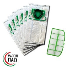 VENDITA ONLINE SACCHETTI + FILTRO PER VORWERK FOLLETTO VK200 VK220S