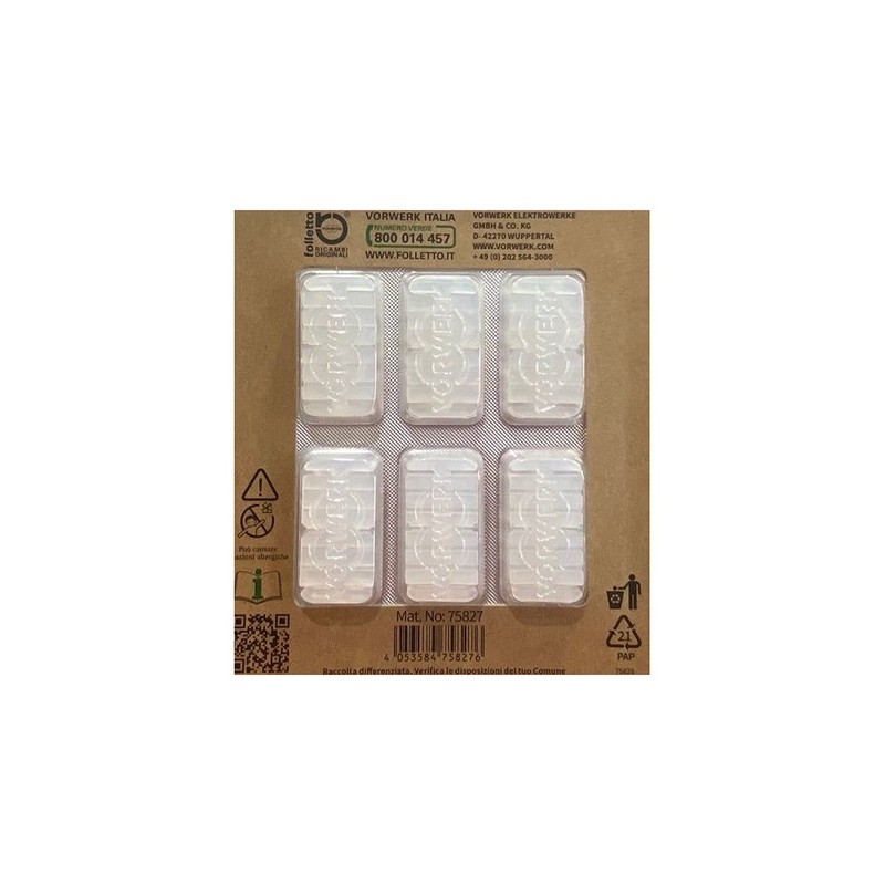 6 PROFUMI DOVINA ORIGINALI VORWERK FOLLETTO