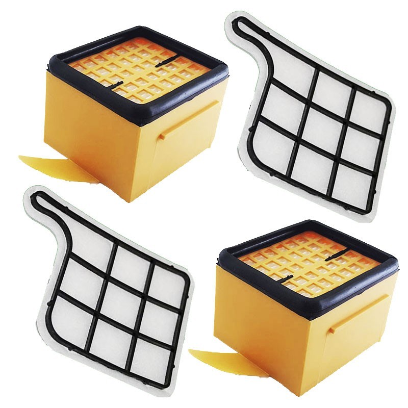 FILTRO IGIENICO HEPA + 2 FILTRO PROTEZIONE MOTORE FOLLETTO VK 135 VK 136