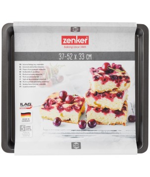 Zenker Teglia Forno Universale Regolabile Estendibile - Antiaderente e Pratica