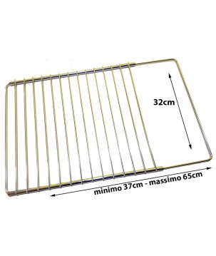 GRIGLIA UNIVERSALE REGOLABILE PER FORNO BARBECUE E FRIGORIFERI